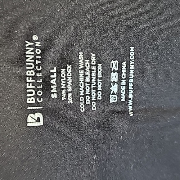 Buffbunny Pocket Leggings Color Black Onxy Size Small - Picture 8 of 8